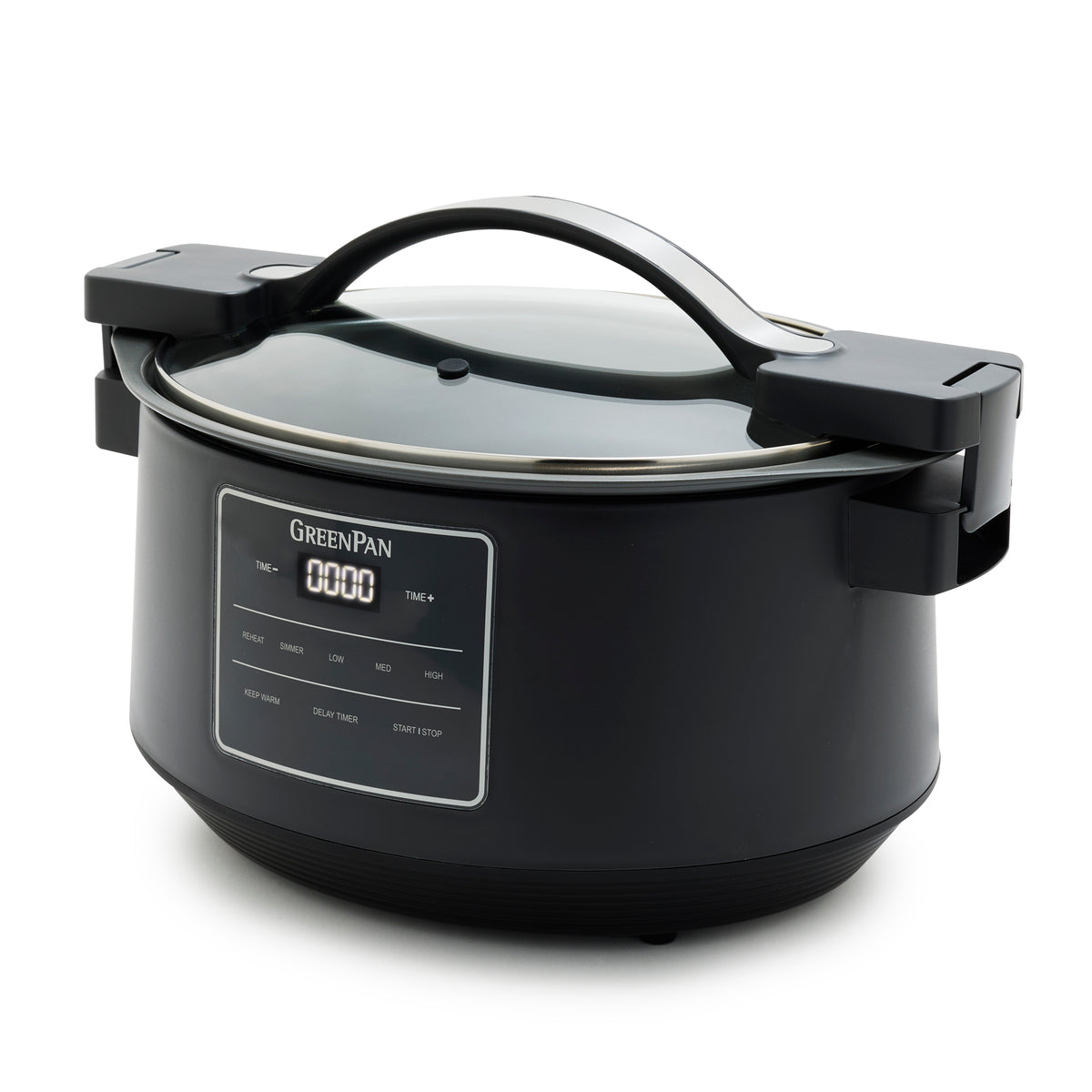 Slow cooker with lid