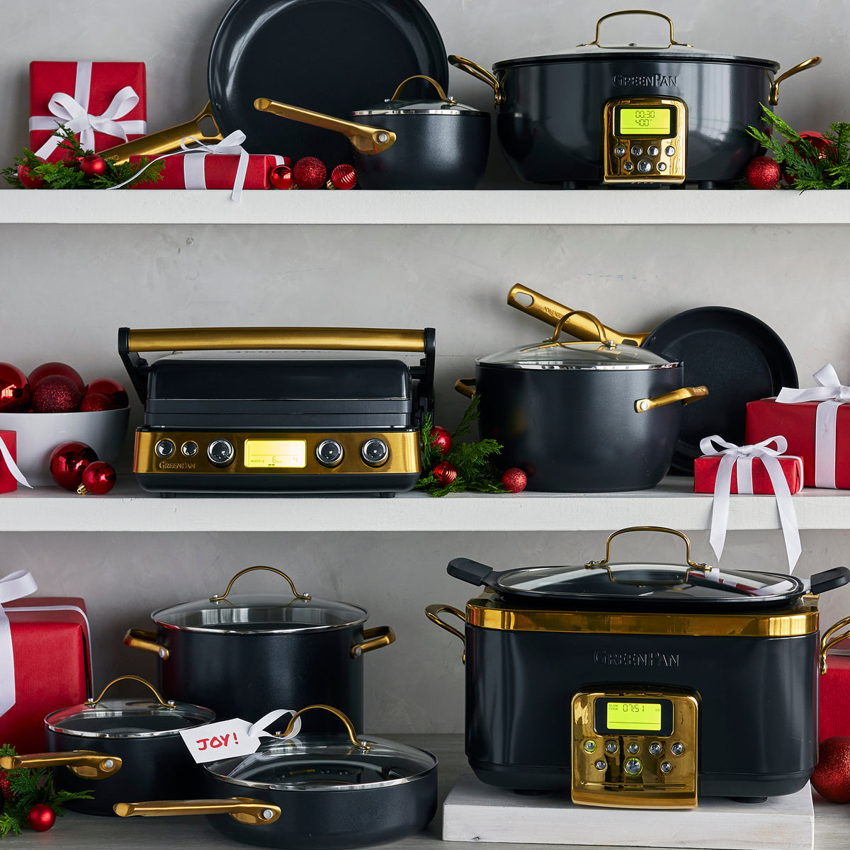 Reserve Ceramic Nonstick 10-Piece Cookware Set | Black