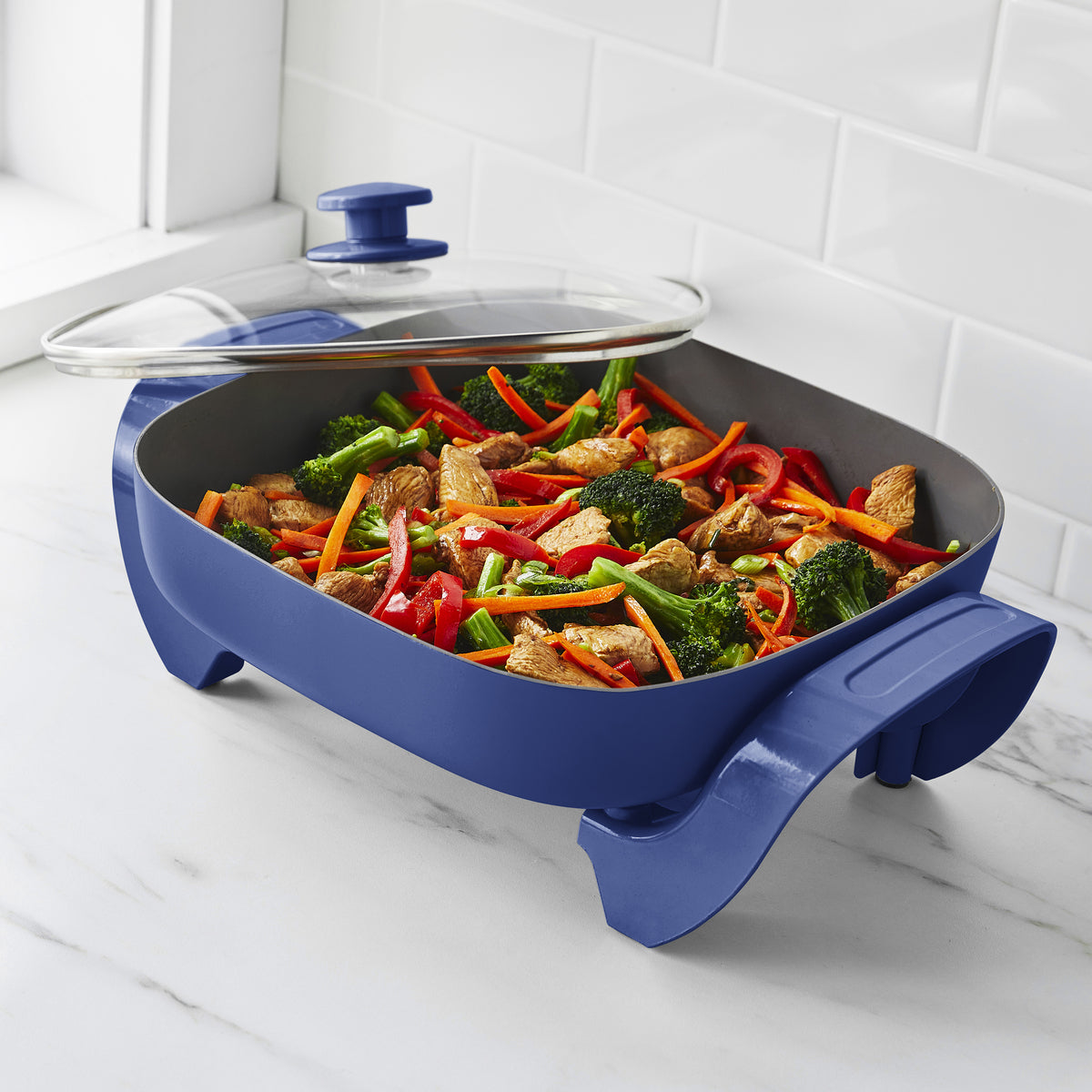 GreenLife Electric Skillet | Blue