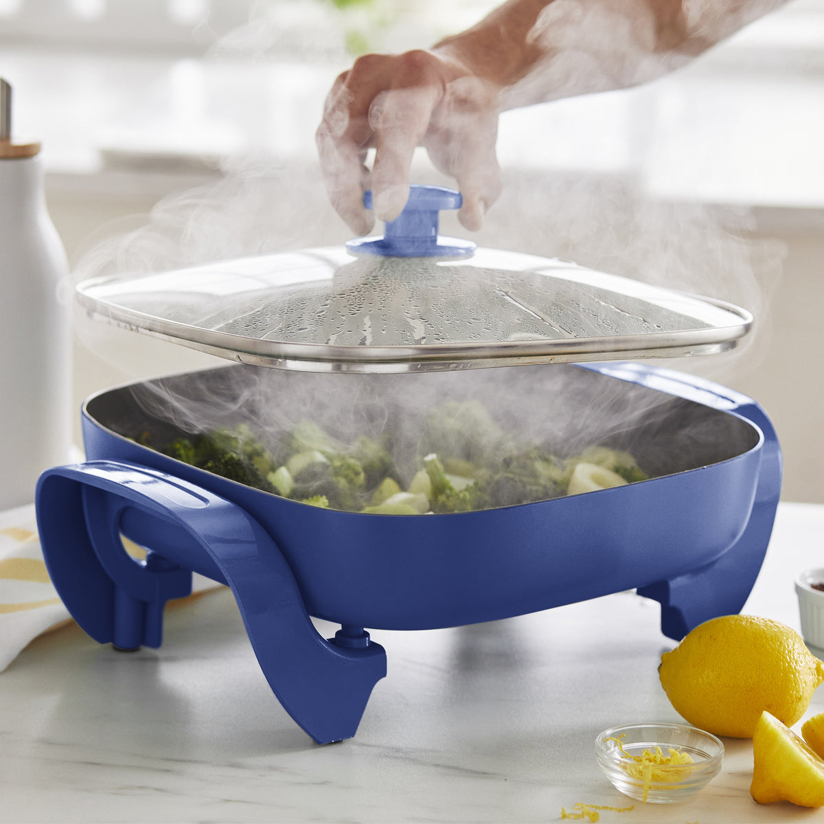 GreenLife Electric Skillet | Blue