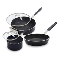 Bobby Flay by GreenPan Kitchen Essentials Ceramic Nonstick Set | Black