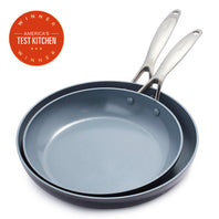 Valencia Pro Ceramic Nonstick 10 and 12" Frypan Set