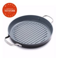 Valencia Pro Ceramic Nonstick 11" Round Grill Pan