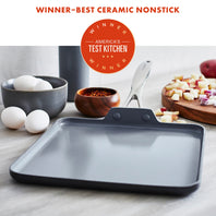 Valencia Pro Ceramic Nonstick 11" Square Griddle