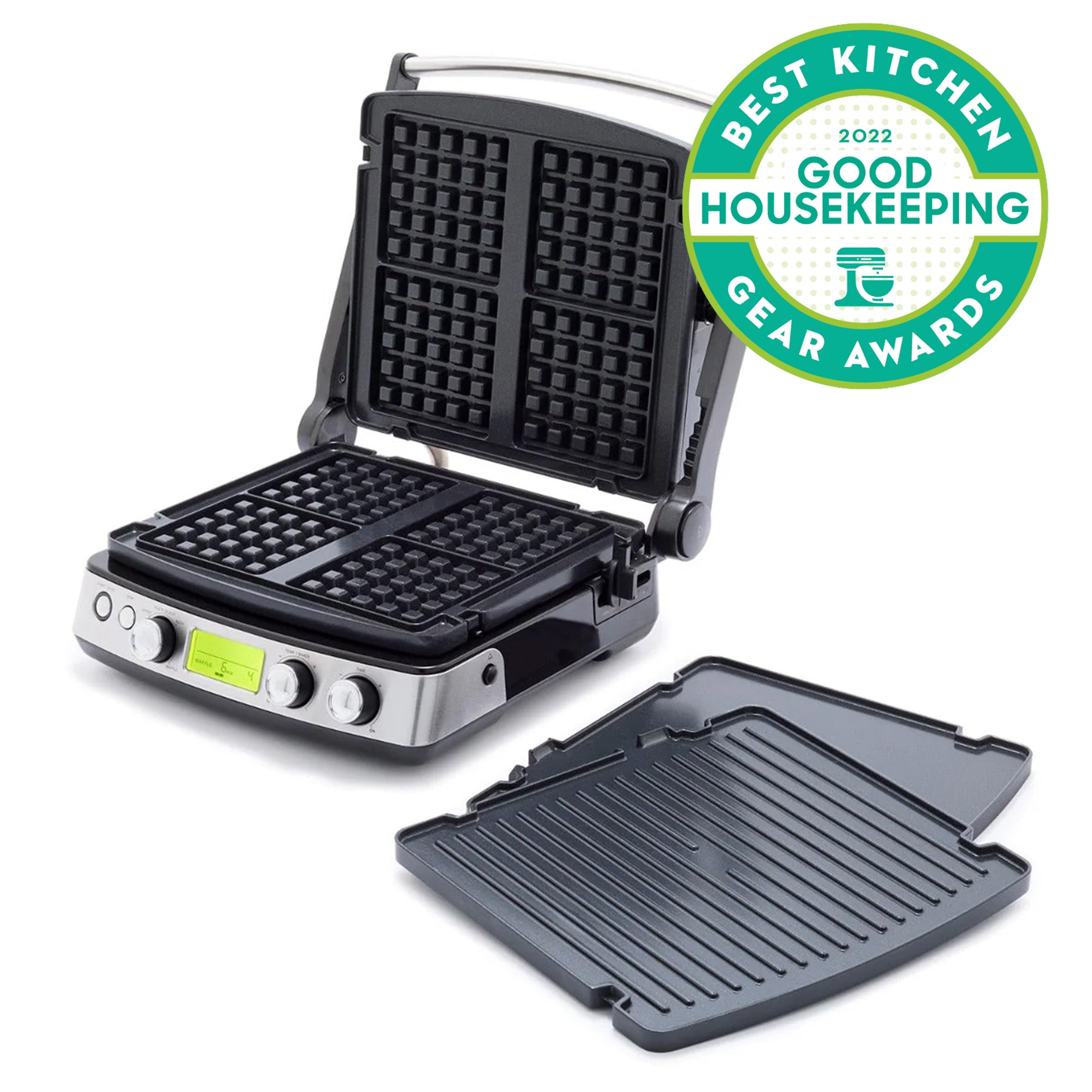 Elite Multi Grill, Griddle & Waffle Maker | Black