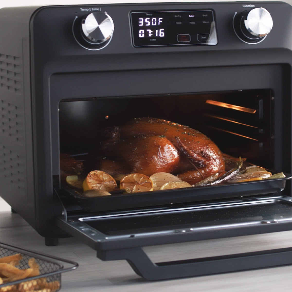 GreenPan PFAS-Free Nonstick 6-in-1 Air Fryer Toaster Oven