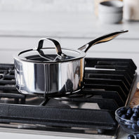 Versatile Valencia Pro stainless steel saucepan