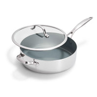 Valencia Pro stainless steel 5-quart sauté pan