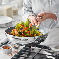 Healthy cooking with Valencia Pro stainless steel wok