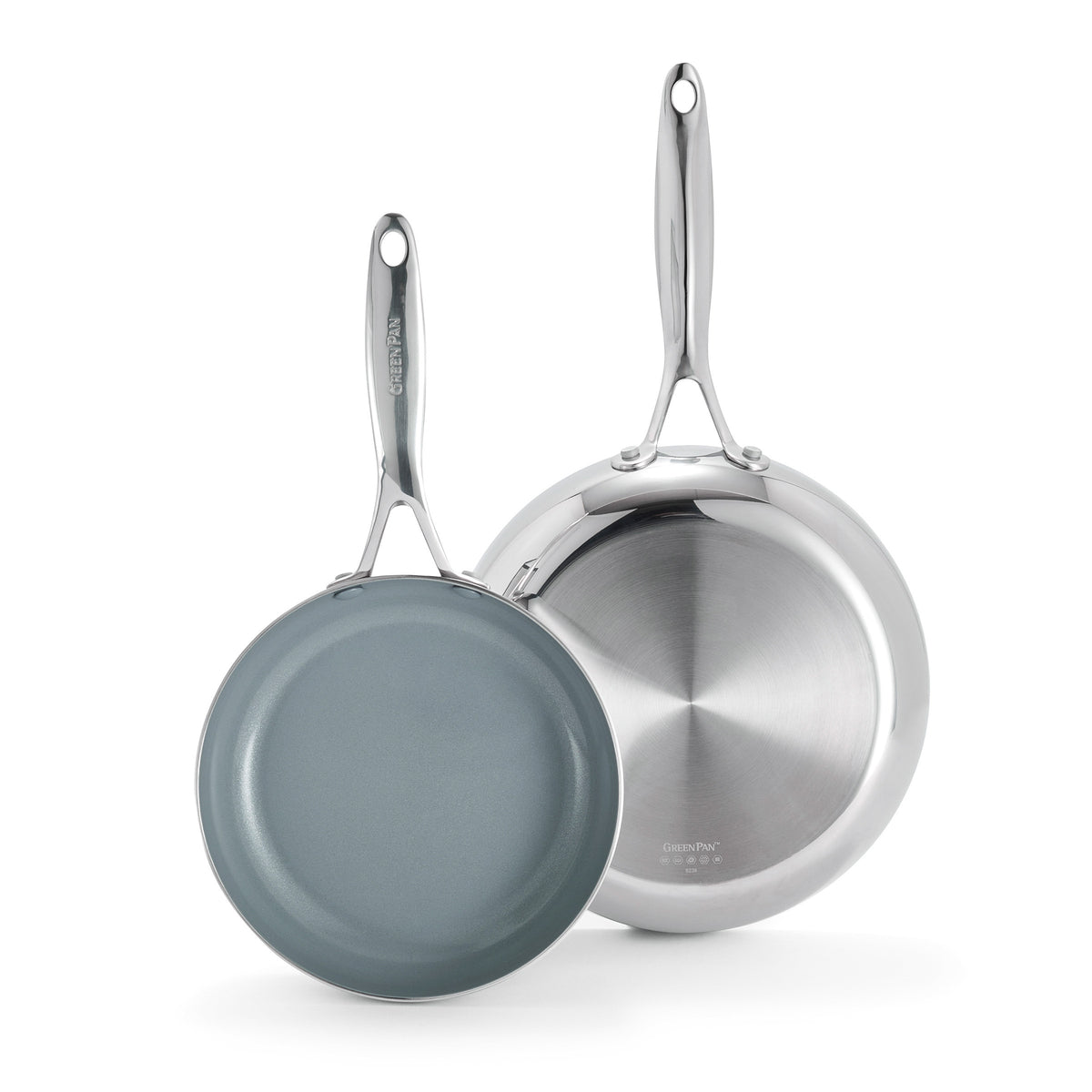 Valencia Pro stainless steel frypan set