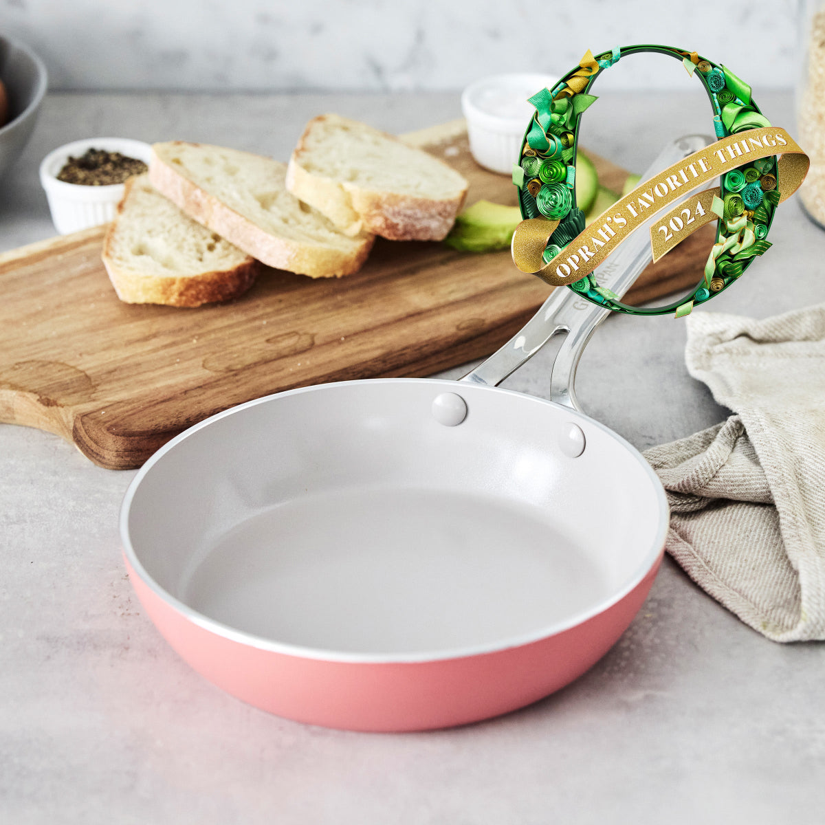 Nova Ceramic Nonstick 8" Frypan | Coral