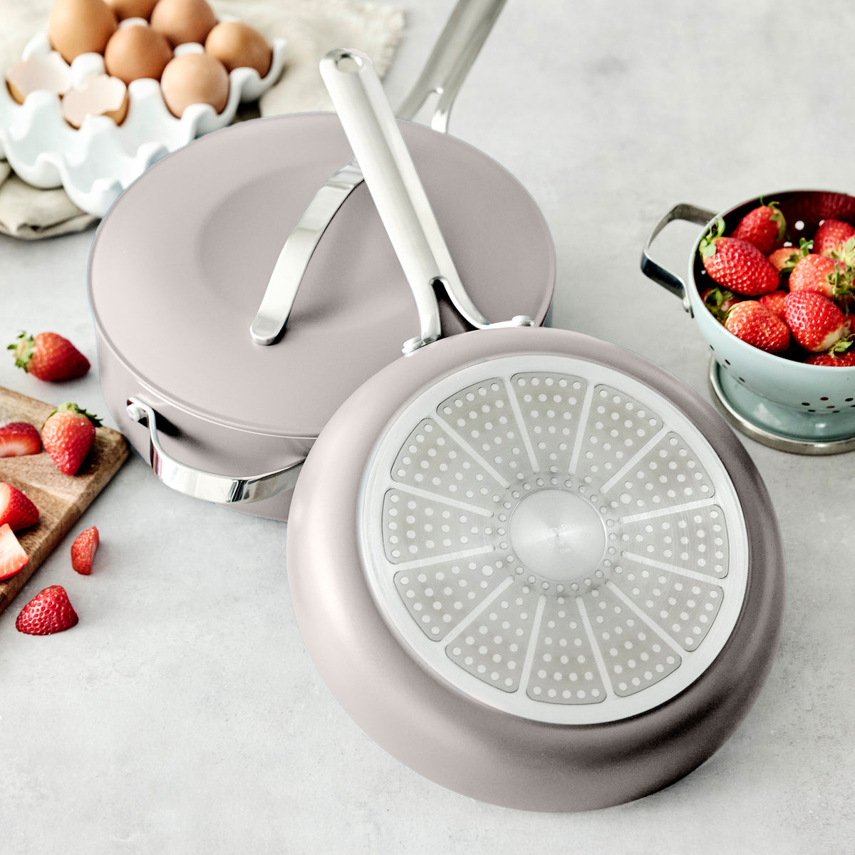 Induction compatible Nova cookware