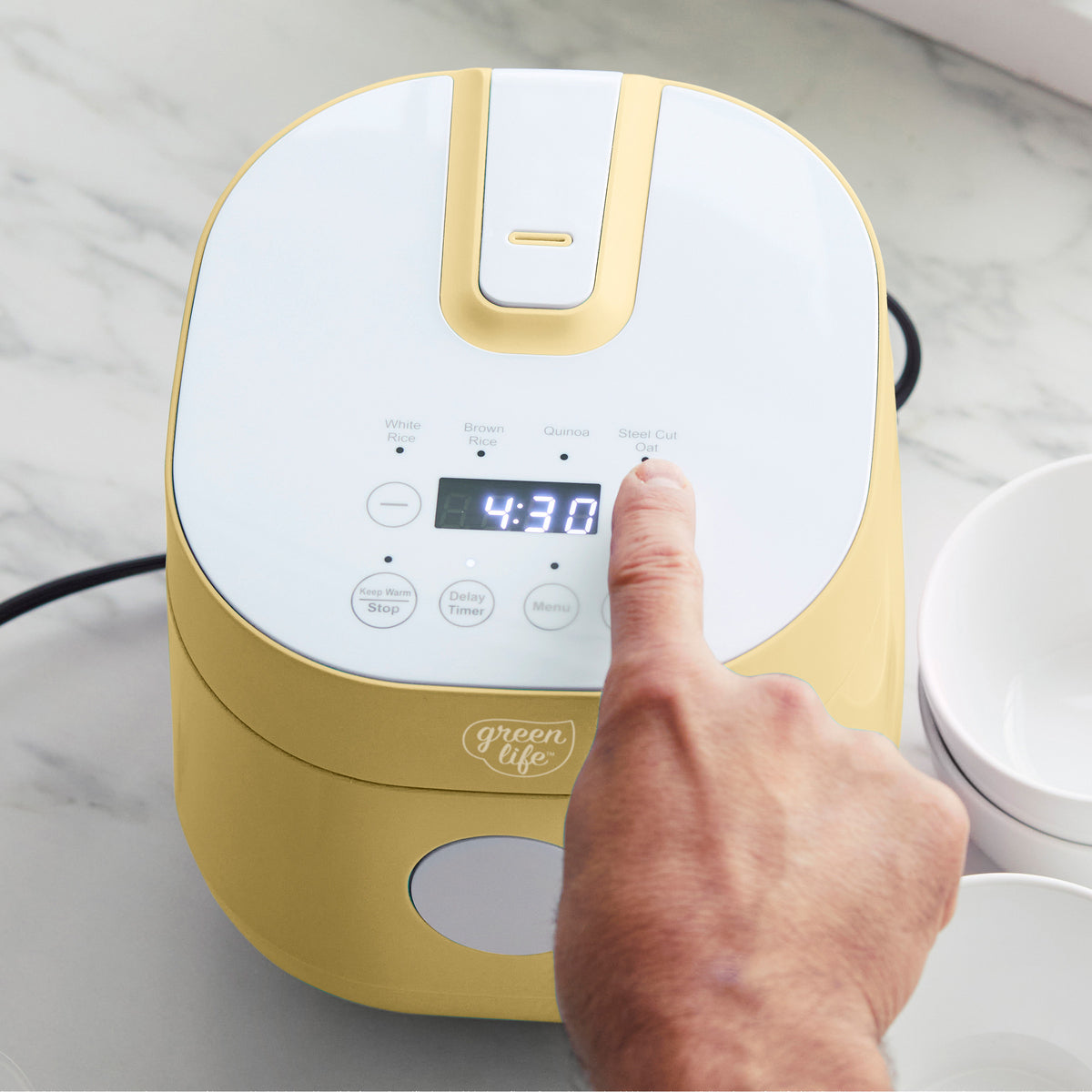 GreenLife Rice & Grains Cooker | Butter