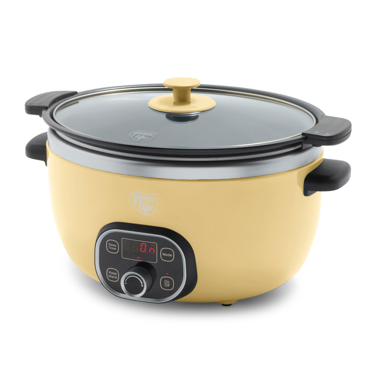 GreenLife Healthy Duo 6-Quart Slow Cooker | Butter