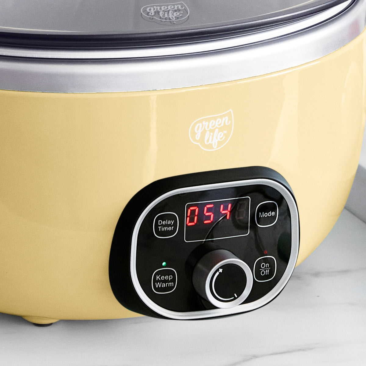 GreenLife Healthy Duo 6-Quart Slow Cooker | Butter