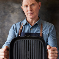 Bobby Flay by GreenPan 11" Cast Iron Square Grill Pan