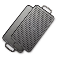 Bobby Flay by GreenPan 11" x 16.5" Reversible Cast Iron Grill Griddle