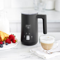 Greenlife instant milk frother in the color black