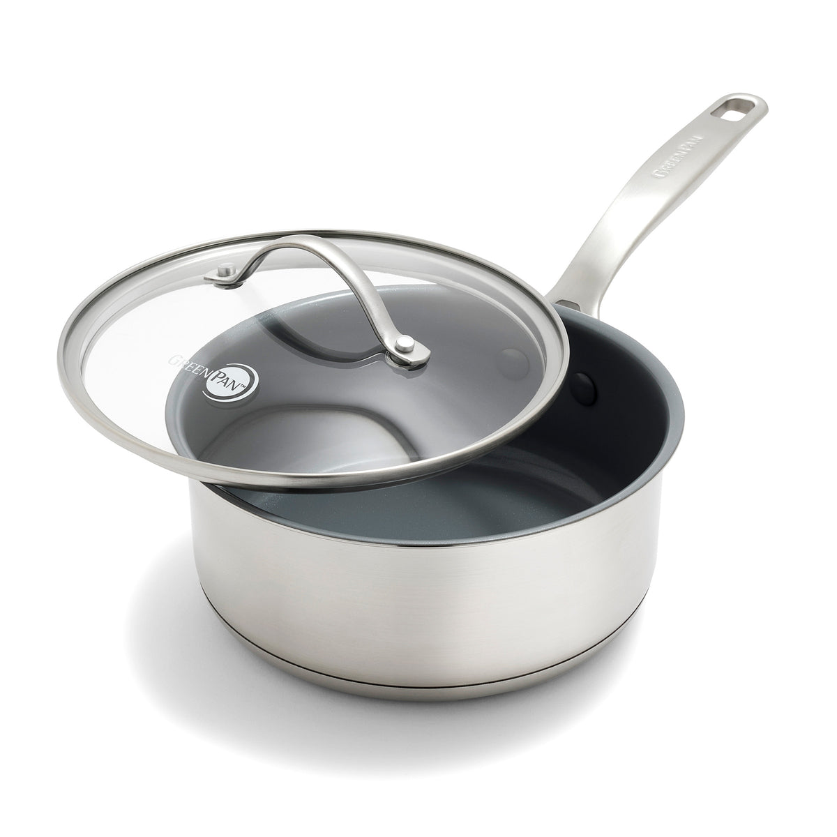 Treviso 2-quart stainless steel saucepan