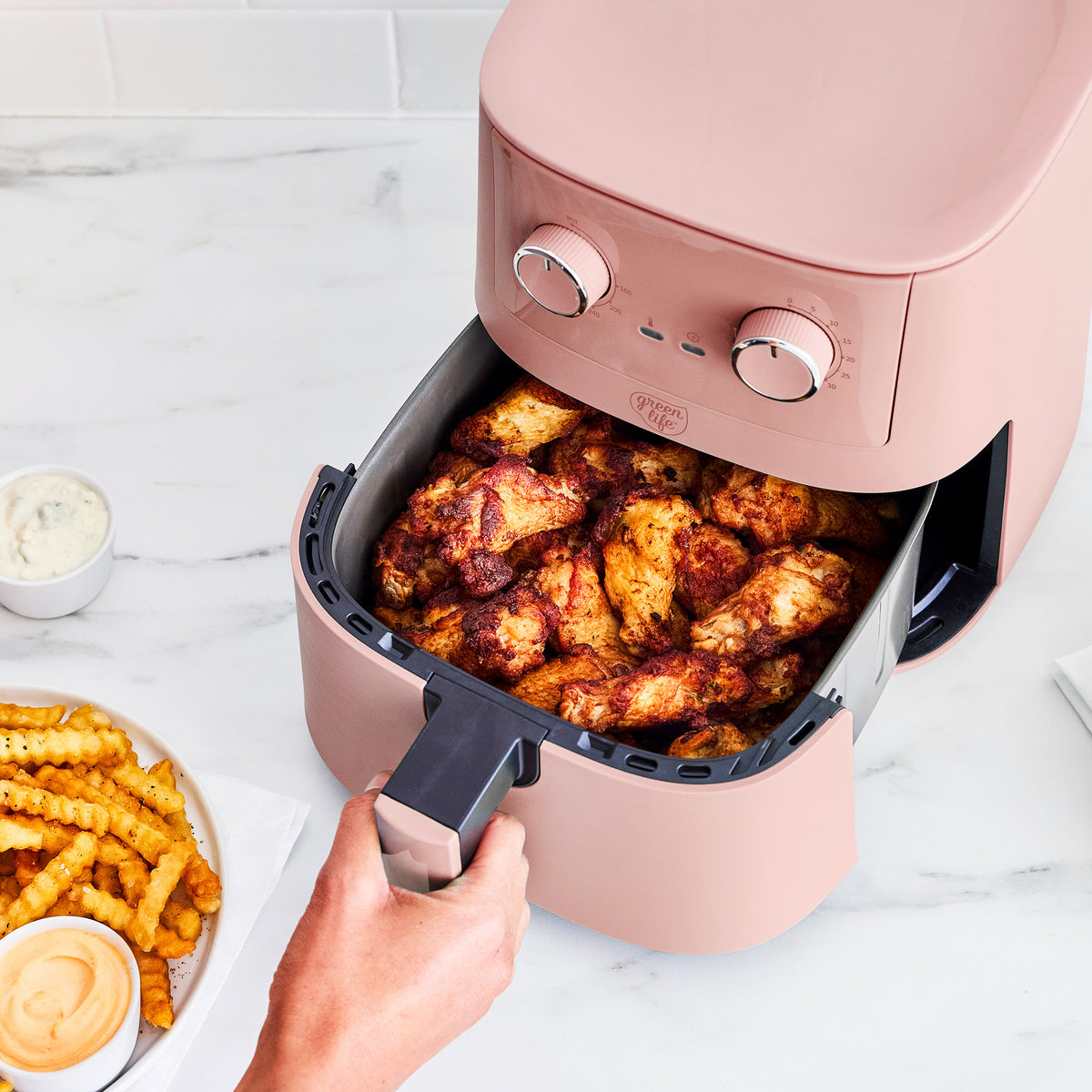 Healthy cooking with the EZ air fryer