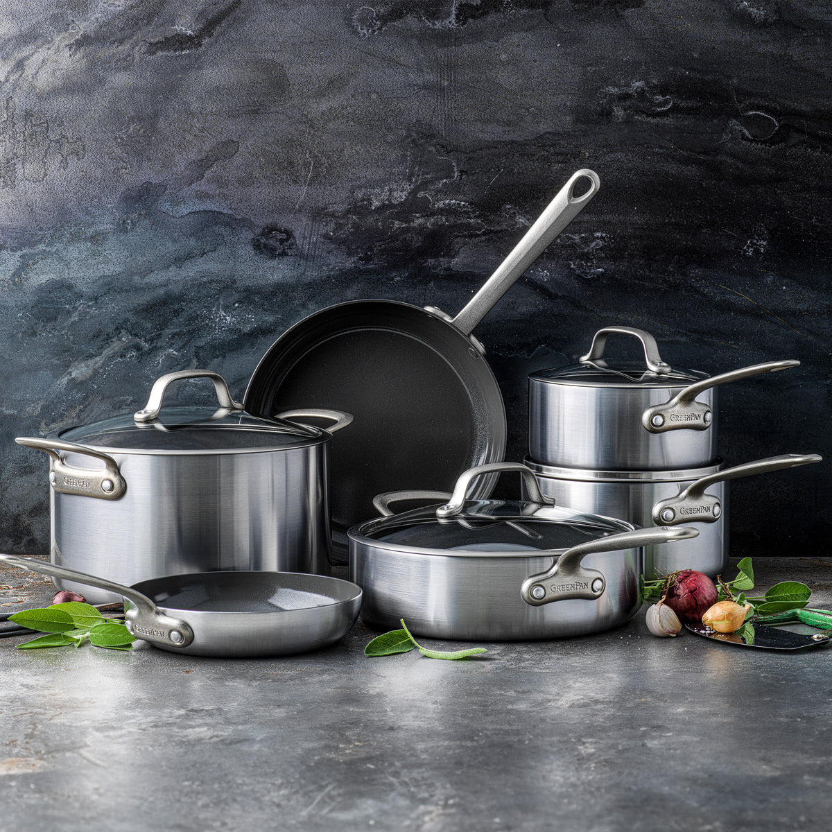 Craft Stainless Steel 10-Piece Cookware Set