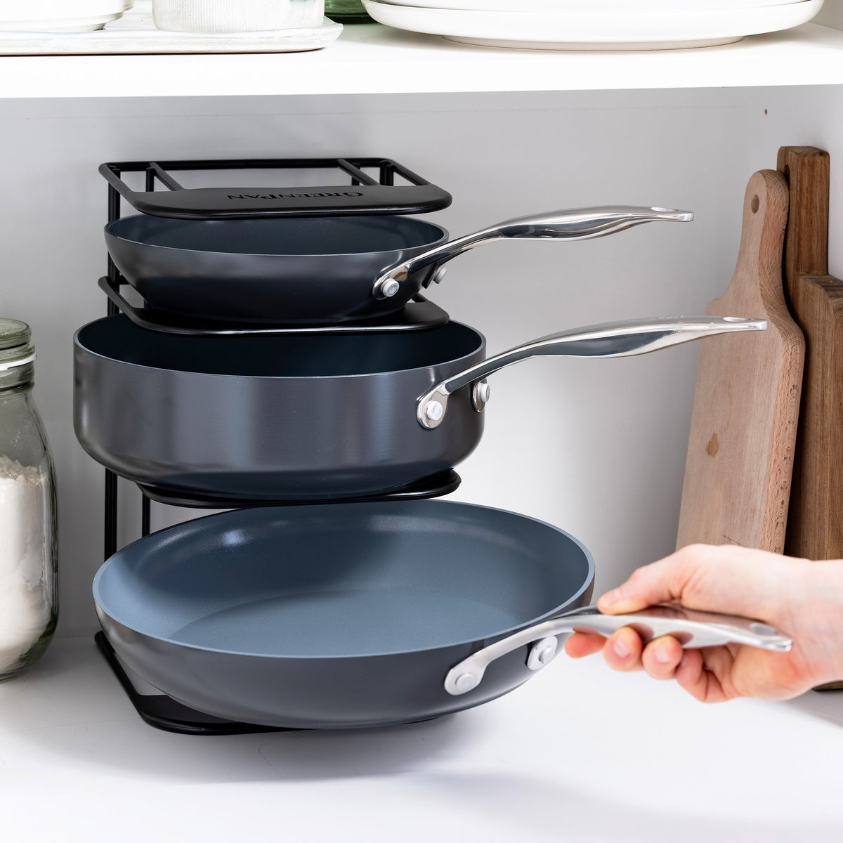 GreenPan Cookware Rack