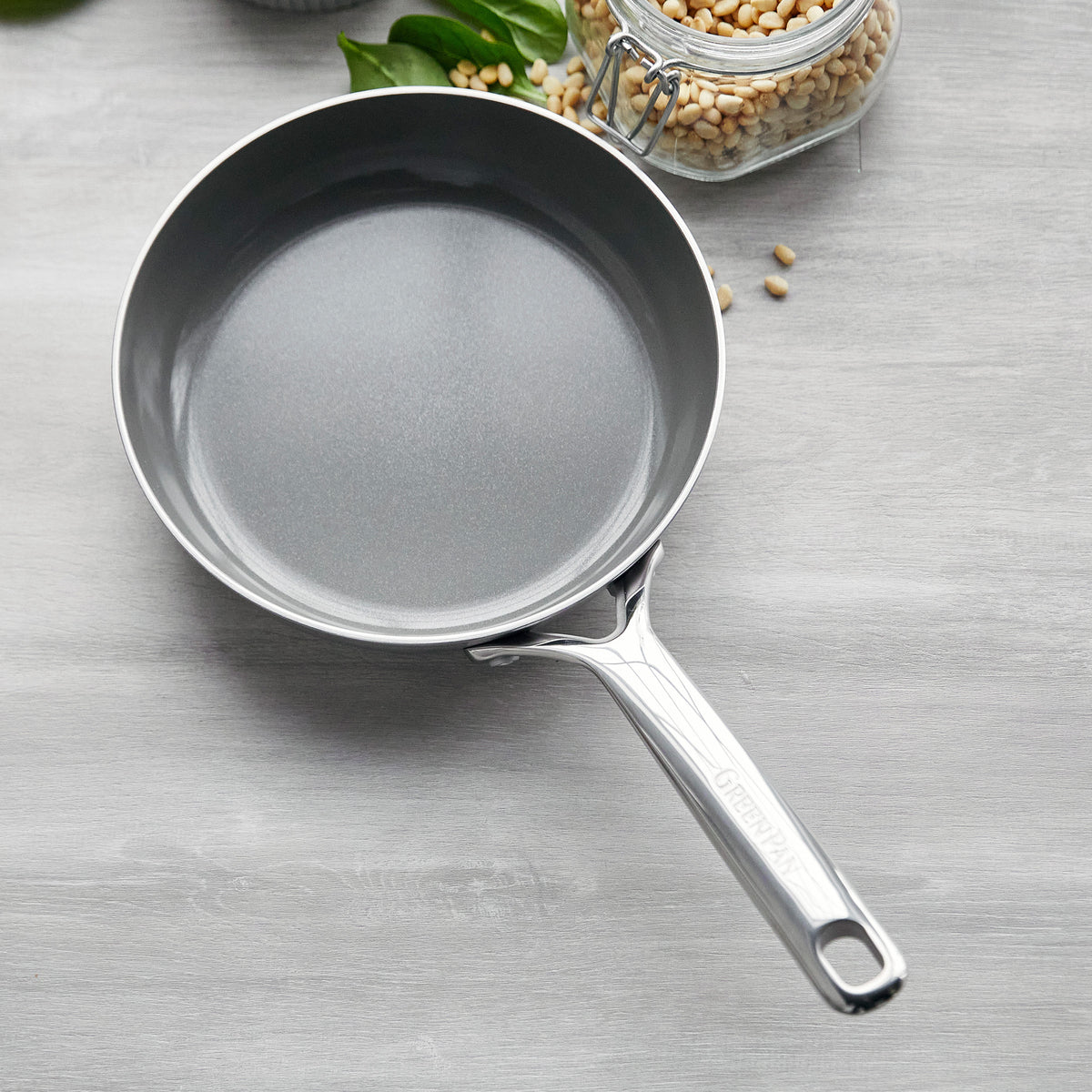 GP5 Stainless Steel 8" Frypan | Mirror Handle