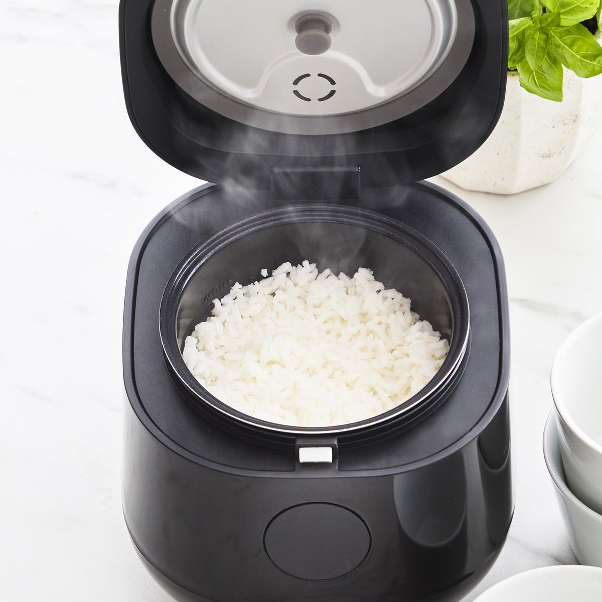 GreenLife Rice Cooker, White