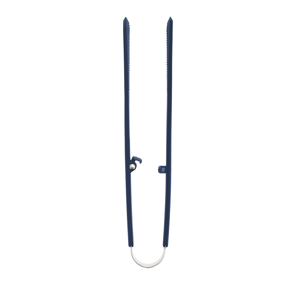 Platinum Silicone Wide Tongs | Navy