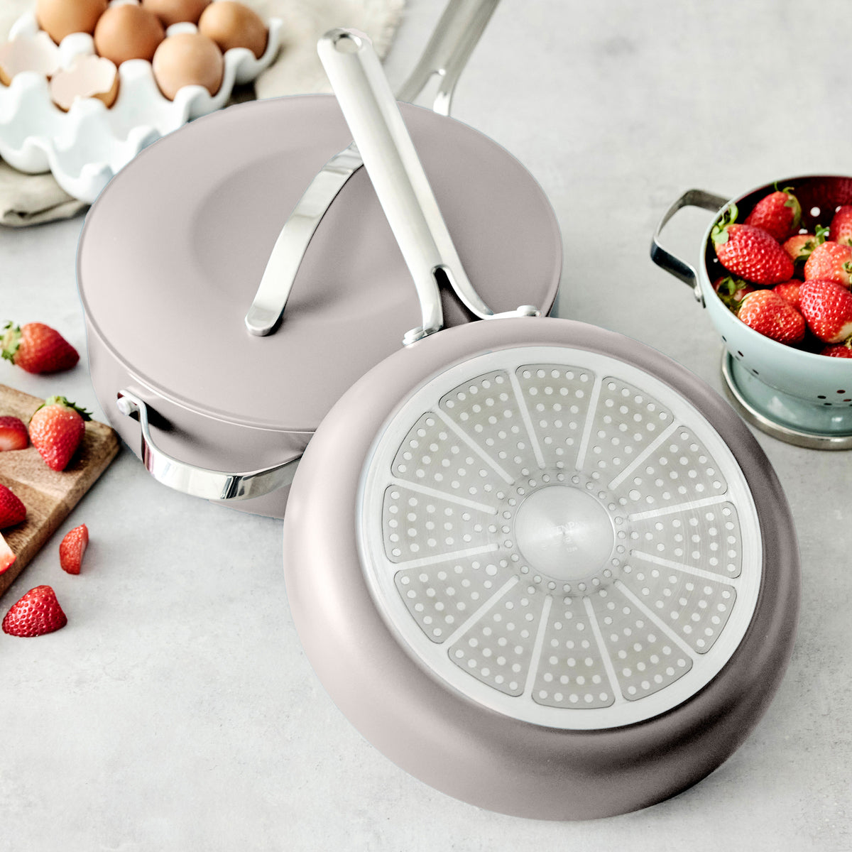 Induction compatible Nova cookware