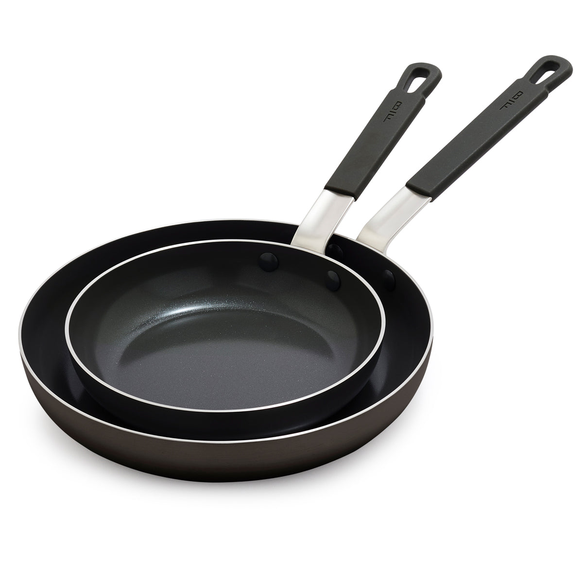 Bobby Flay ceramic nonstick frypan set