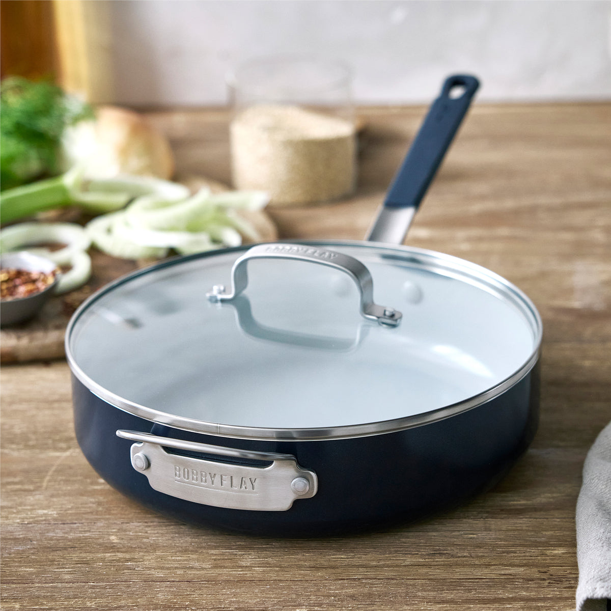 Bobby Flay sauté pan free of PFAS