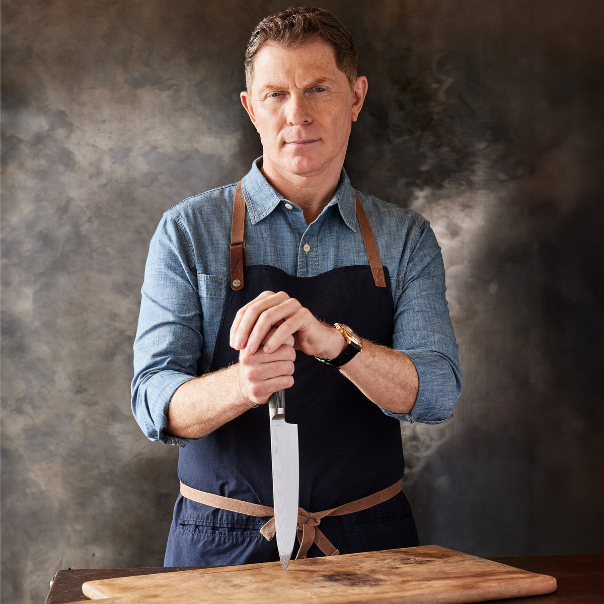 Bobby Flay by GreenPan Stainless Steel 3-Piece Knife Set