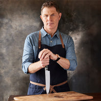 Bobby Flay by GreenPan Stainless Steel 8" Chef's Knife with Sheath