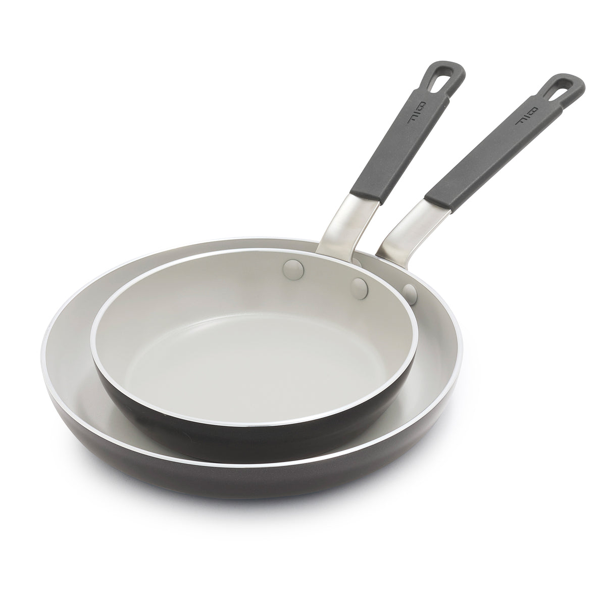 Bobby Flay ceramic nonstick frypan set