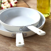 Bobby Flay frypans with stay-cool handles