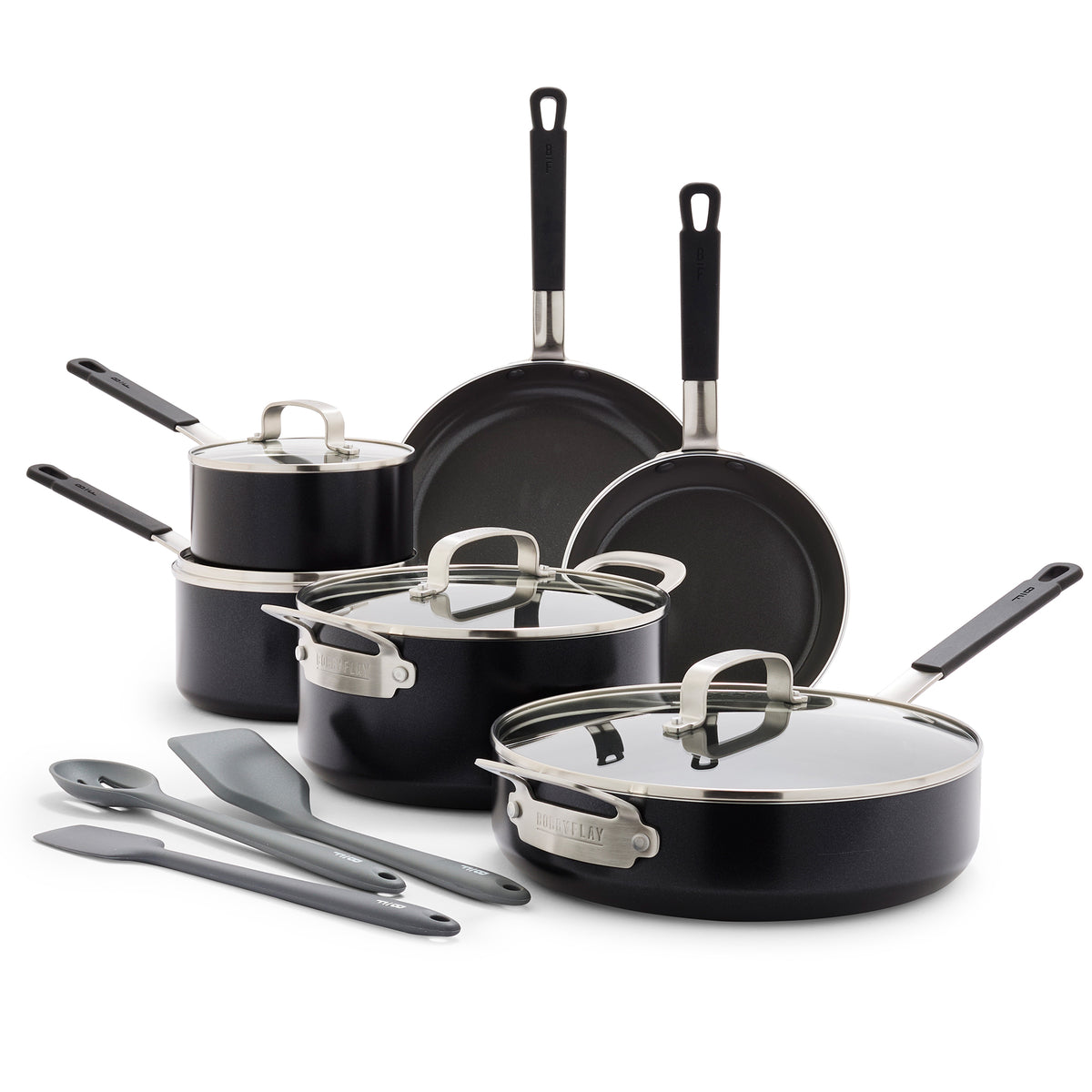 Bobby Flay ceramic nonstick cookware set