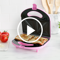 GreenLife Waffle and Sandwich Duo | Pink