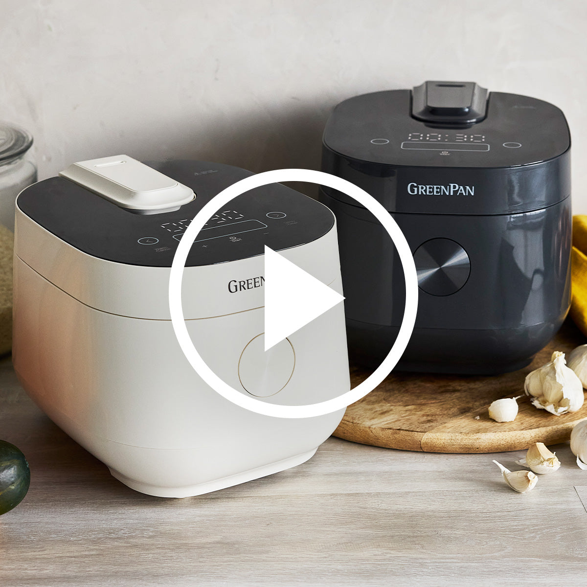 Video of rice cooker