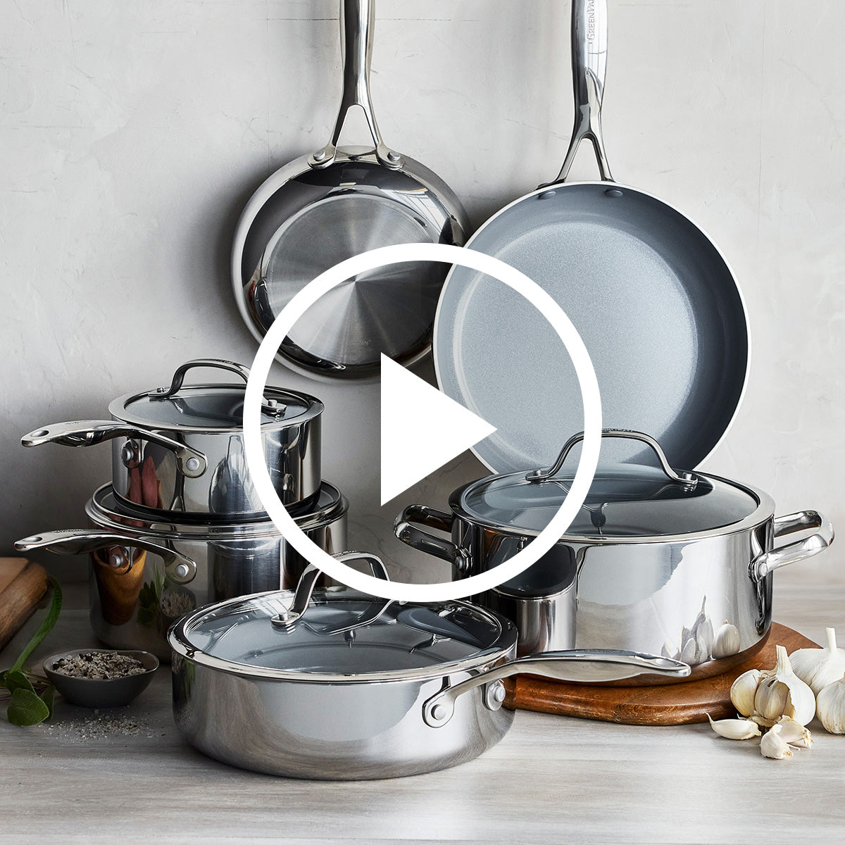 Video of Valencia Pro stainless steel collection