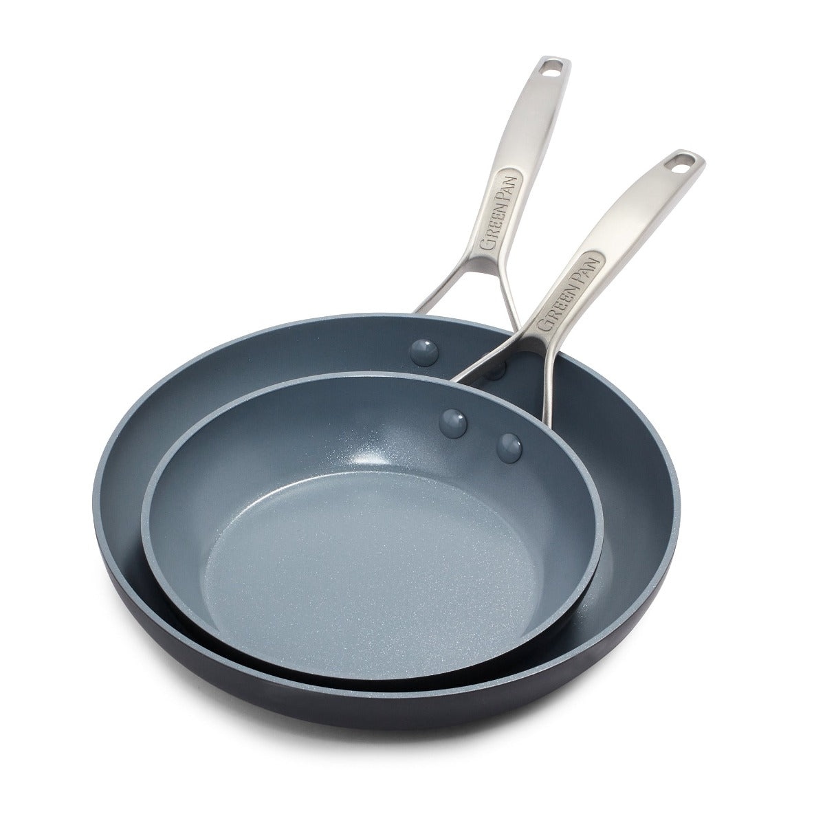 Paris Pro Ceramic Nonstick 8" and 10" Frypan Set