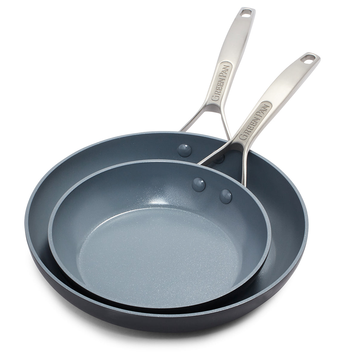 Paris Pro Ceramic Nonstick 10" and 12" Frypan Set