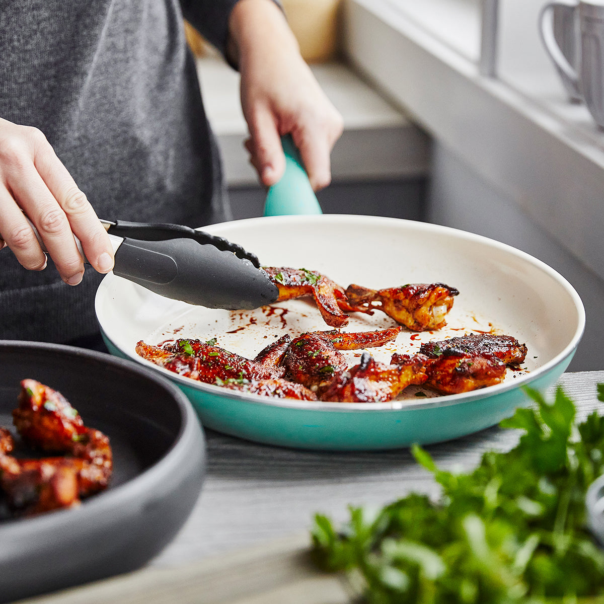 Rio Ceramic Nonstick 12" Frypan | Turquoise