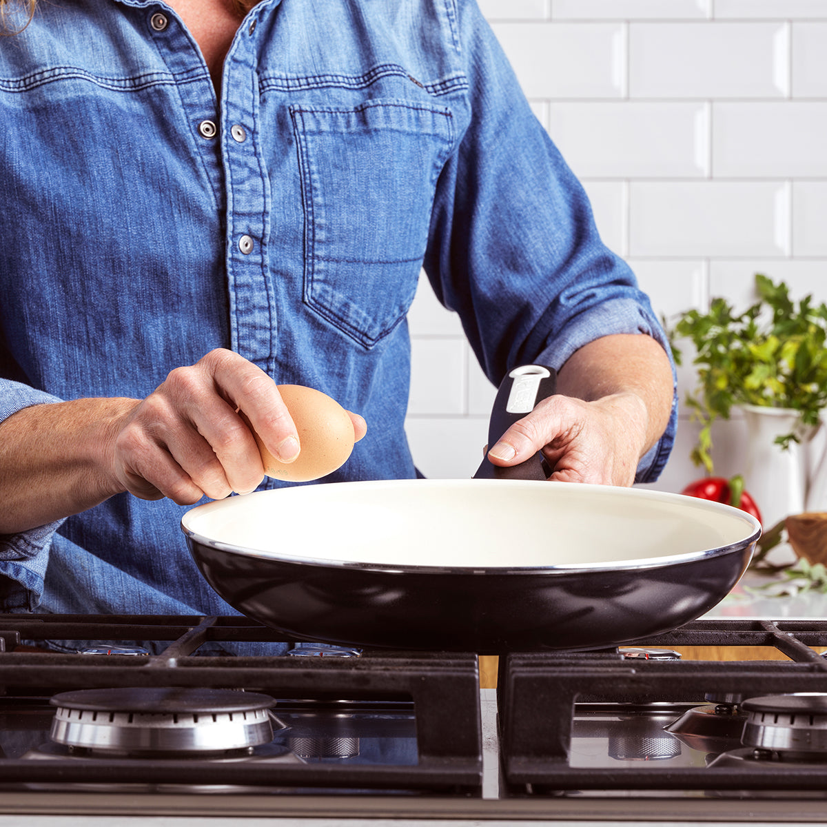 Rio Ceramic Nonstick 10" Frypan | Black