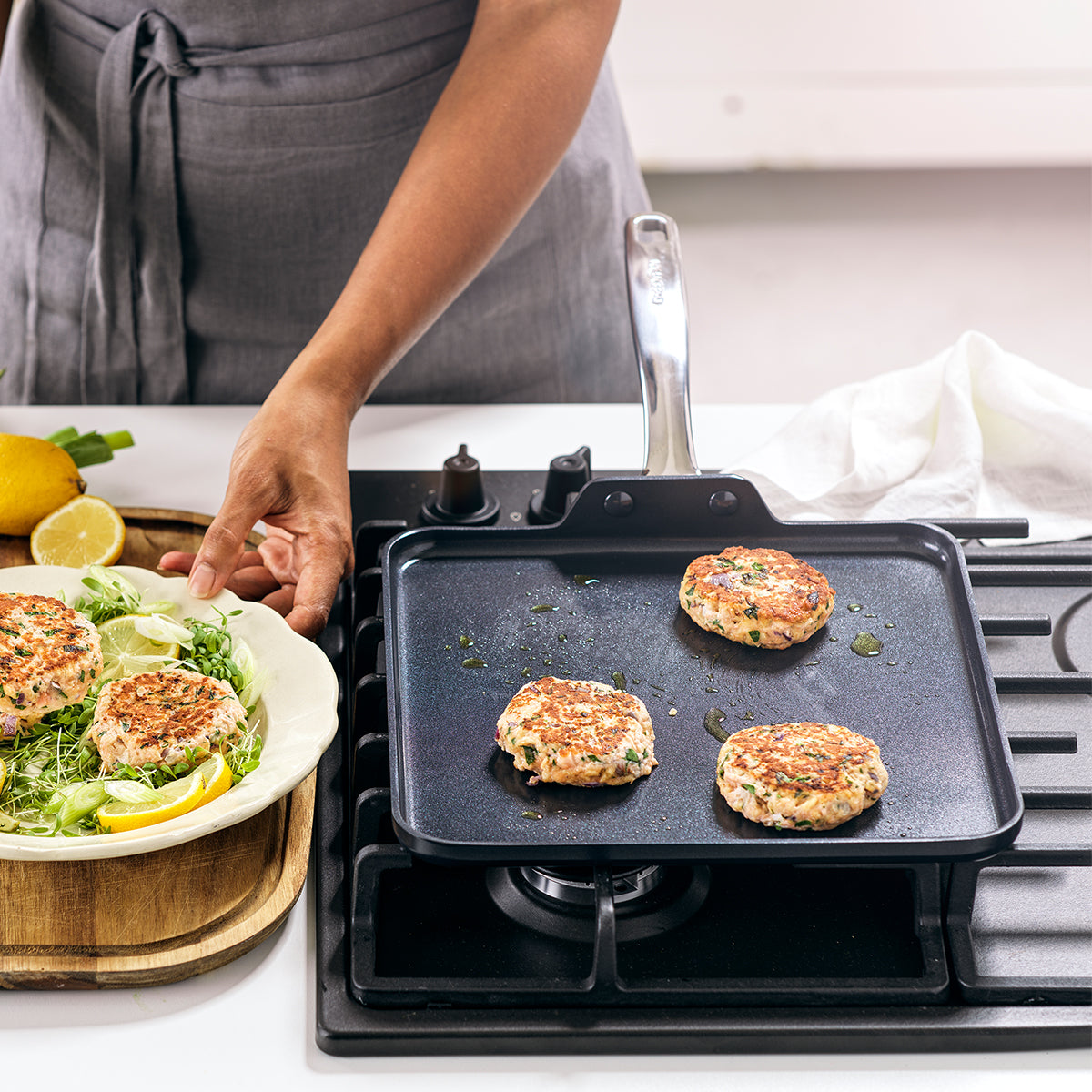 Chatham Black Ceramic Nonstick 11" Square Griddle