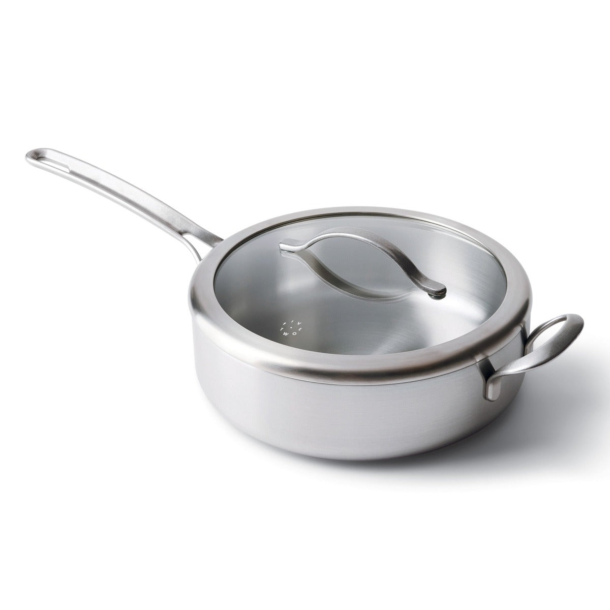 4 Qt. Stainless Steel Deep Saute Pan With Cover