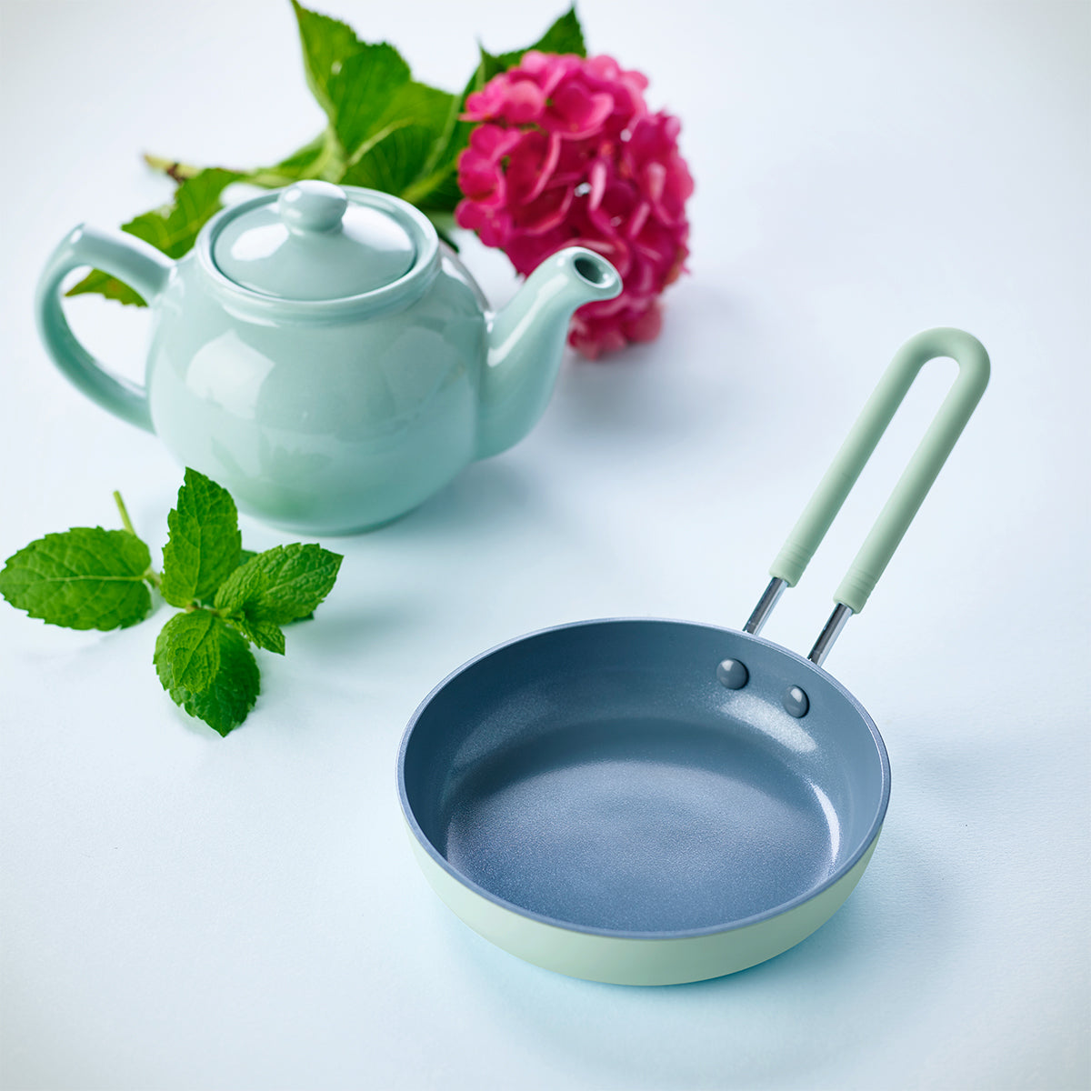 Mini Ceramic Nonstick 5" Frypan | Mint Green