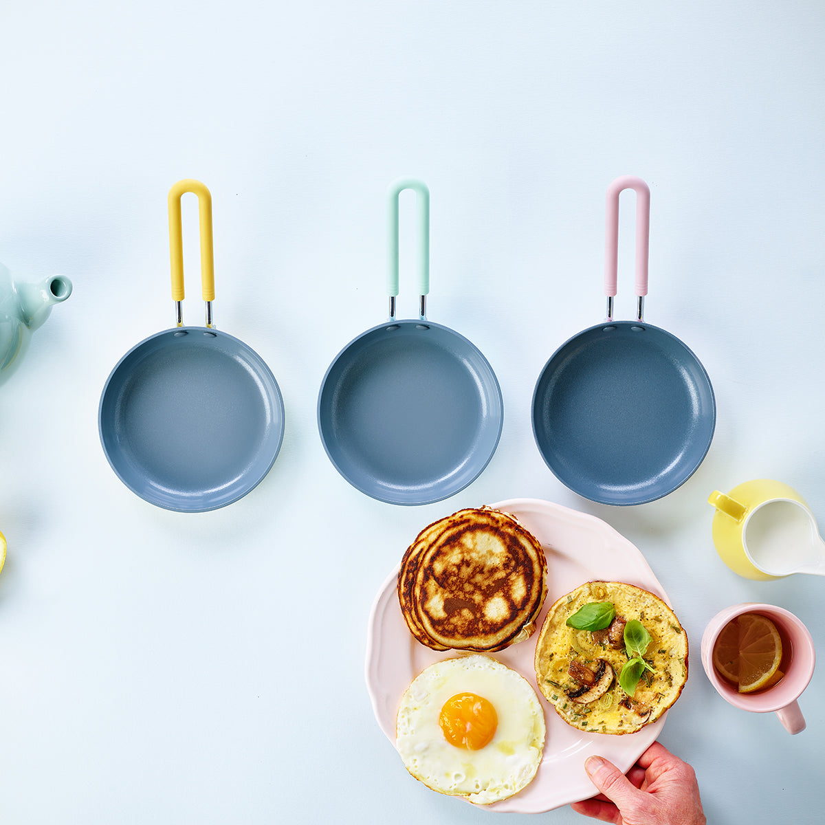 Mini Ceramic Nonstick 5" Frypan | Mint Green