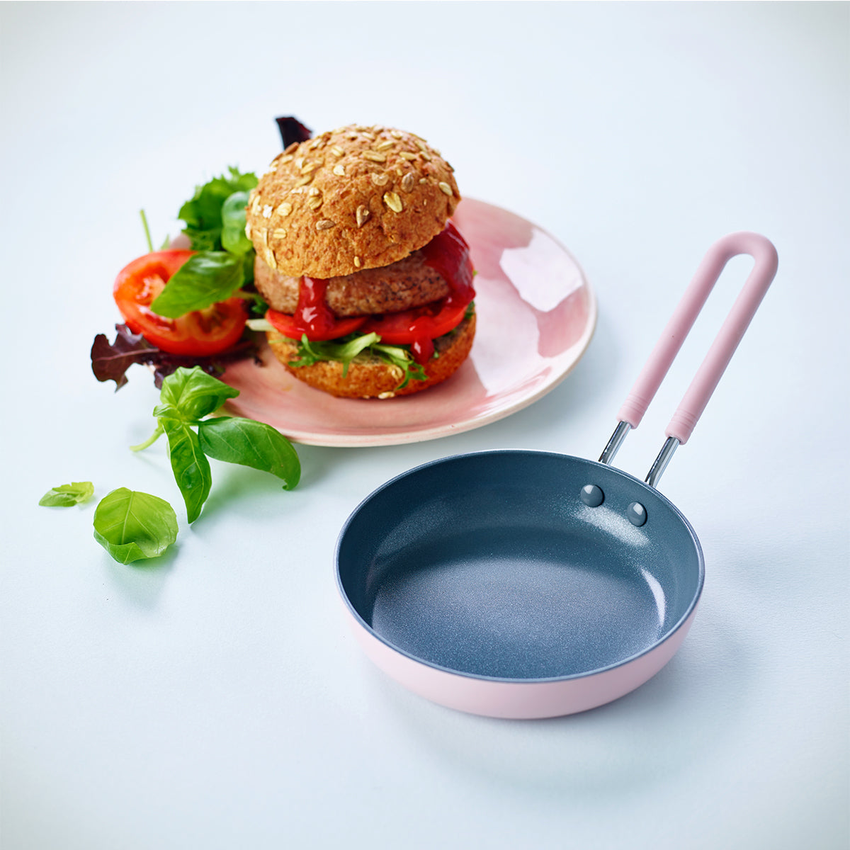 Mini Ceramic Nonstick 5" Frypan | Pink