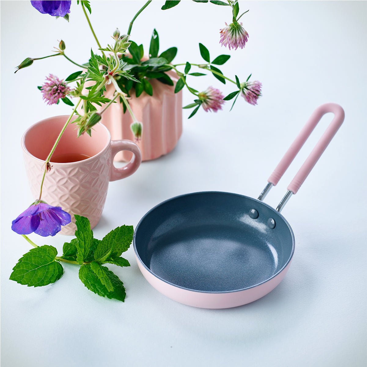 Mini Ceramic Nonstick 5" Frypan | Pink